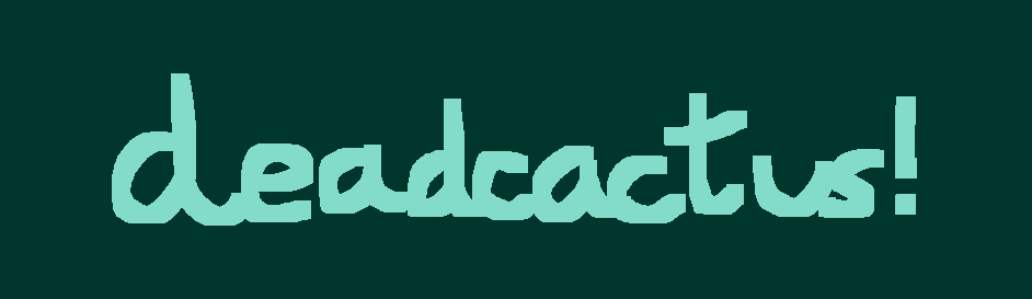 Logo reading my own name in lowercaps